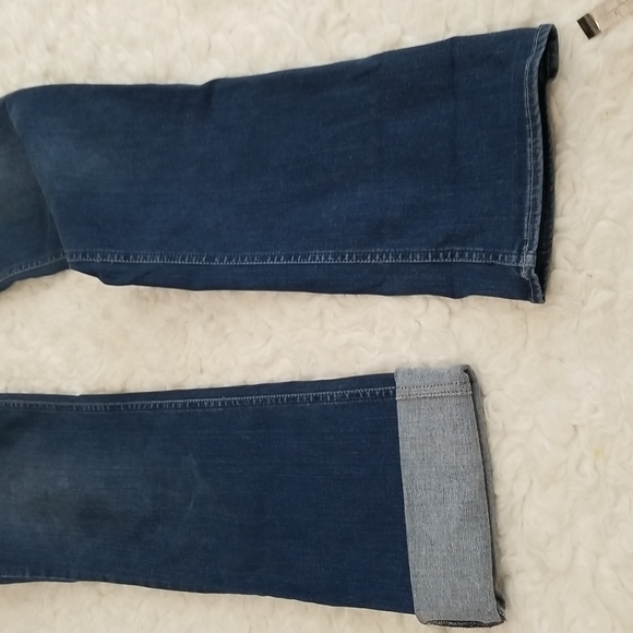 Naf Naf Boot Cut Medium Rise Blue Jean . 8 - Picture 14 of 16